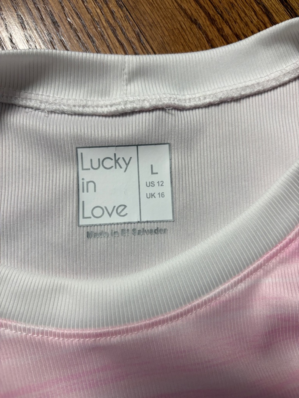 Lucky in Love Pink to Blue Ombre Stripe Tank - Picture 5 of 5